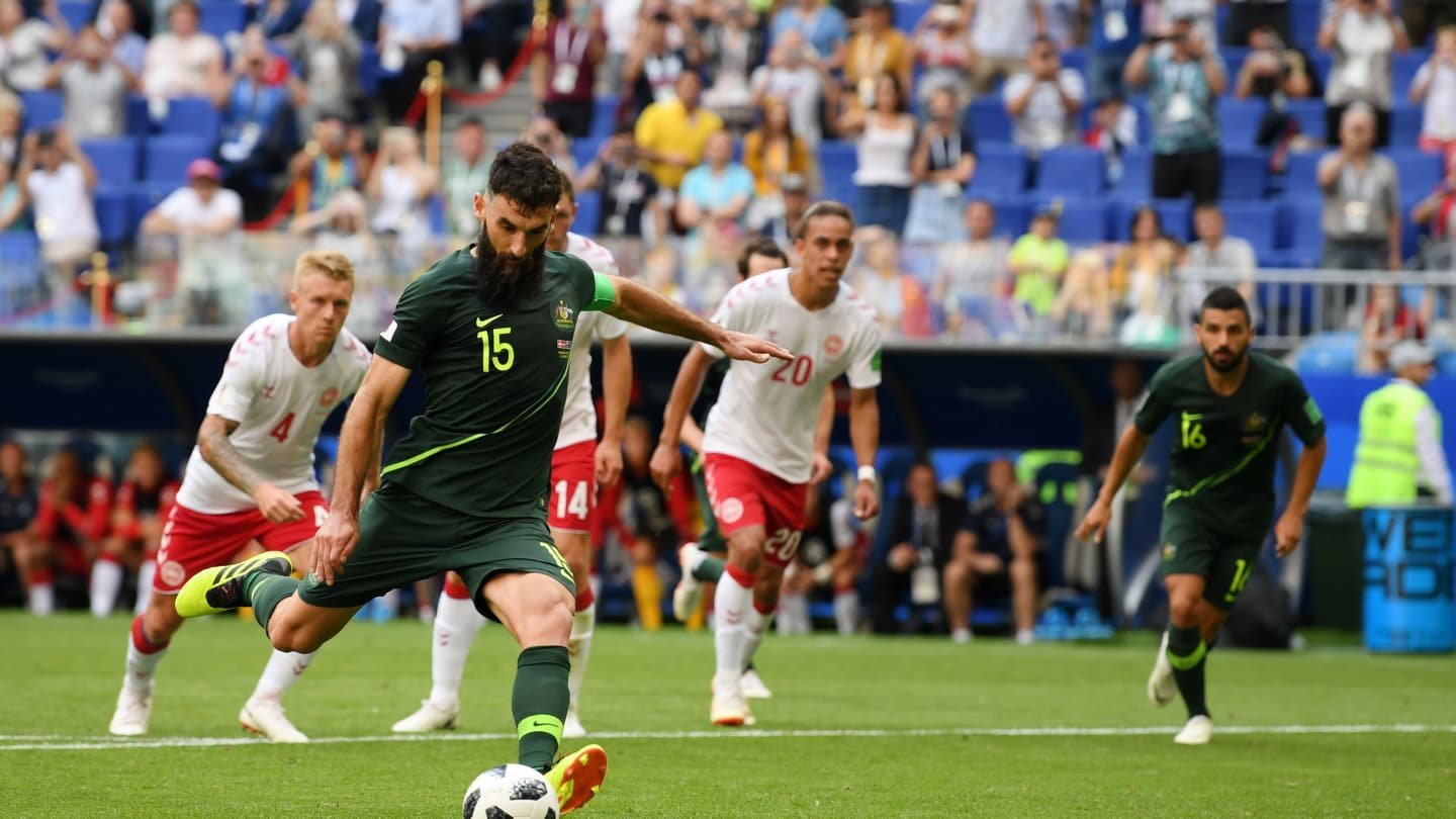 Сборная Дании сыграла вничью с Австралии в матче ЧМ-2018 « SugdNEWS
