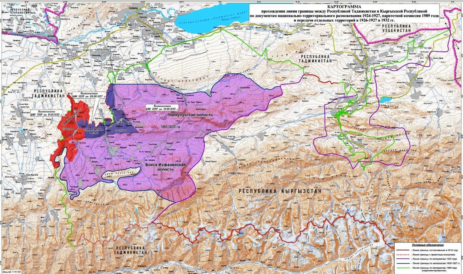Граница узбекистана и киргизии