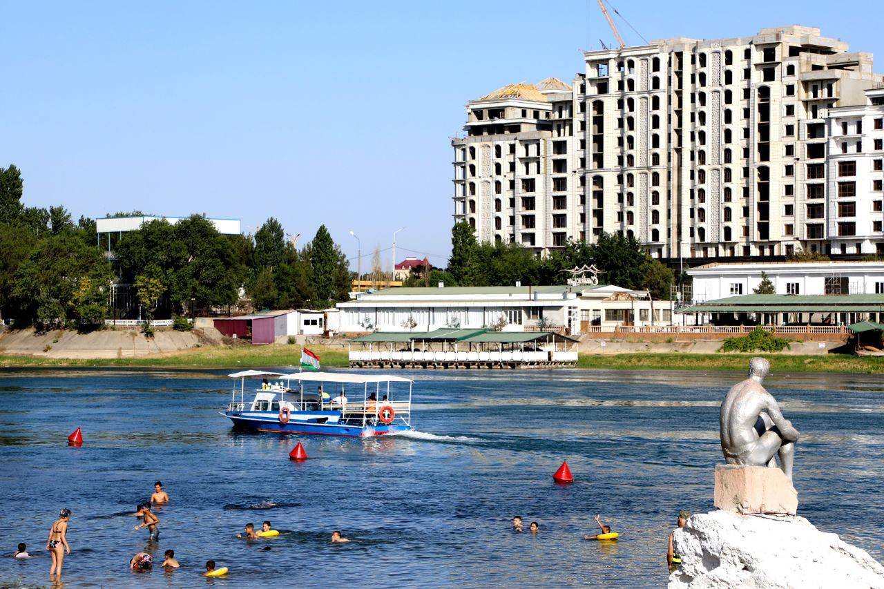 кайраккумское море в таджикистане